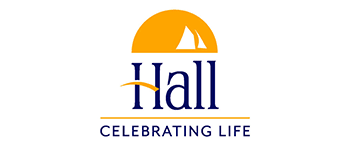 Halls Funeral Homes logo and link